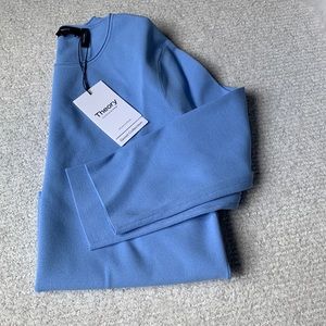 Clean crew pull over in compact crepe new!